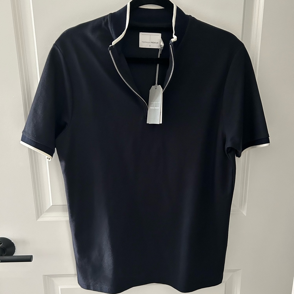Topman men’s zip up shirt
